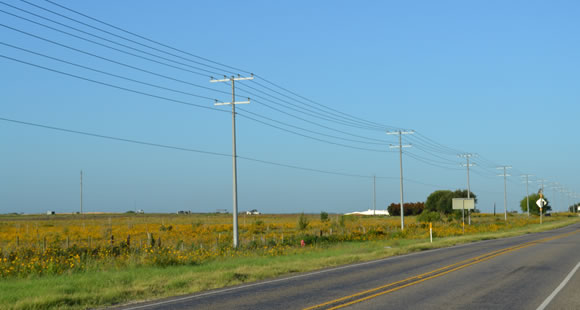 Floresville Electric Light & Power System - Alamon Pole Testing